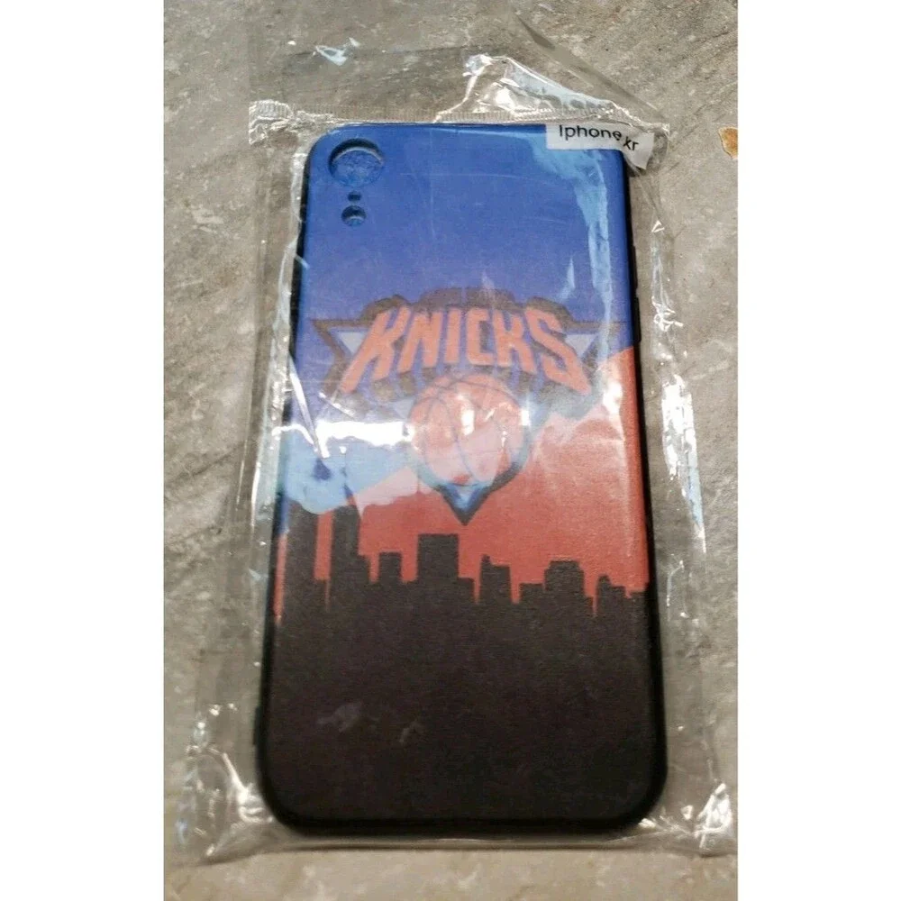 New York Knicks iPhone XR Case Basketball Team Cover Blue Orange Slim Fit NBA